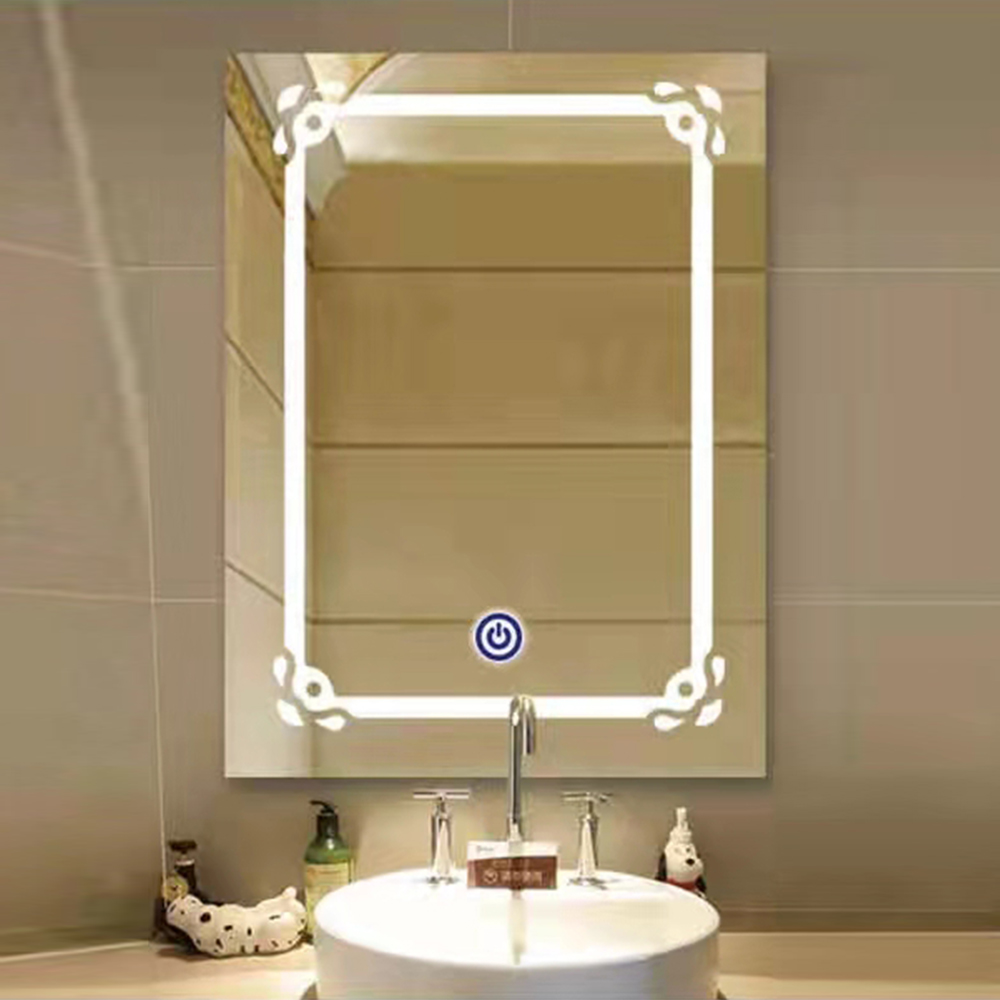 Factory Wholesale Family Bathroom Cubben Mirror Bathroom Led Lights With Touch Switch