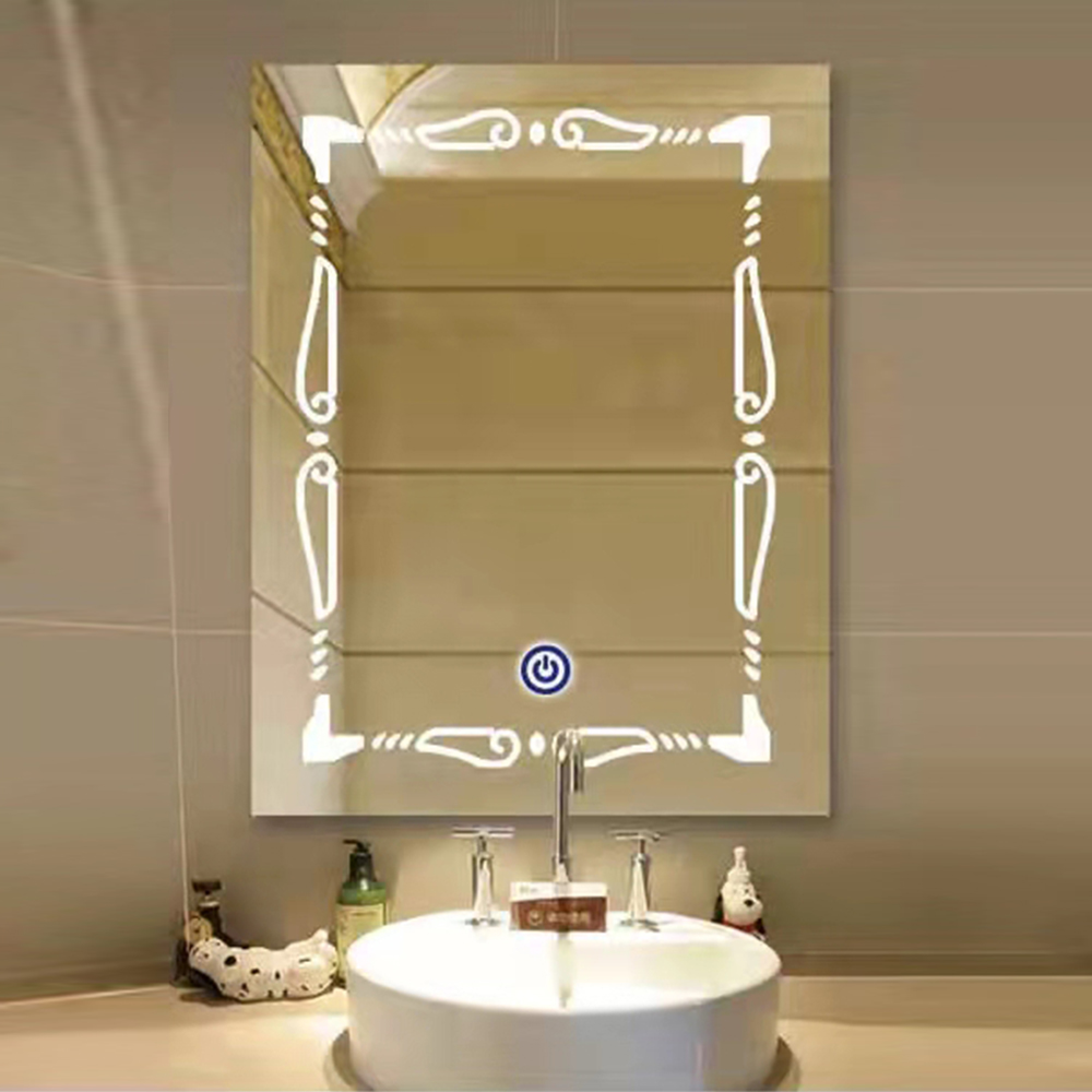 Factory Wholesale Family Bathroom Cubben Mirror Bathroom Led Lights With Touch Switch