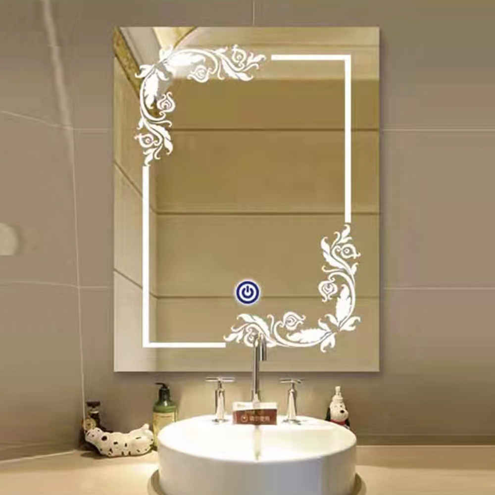 Factory Wholesale Family Bathroom Cubben Mirror Bathroom Led Lights With Touch Switch