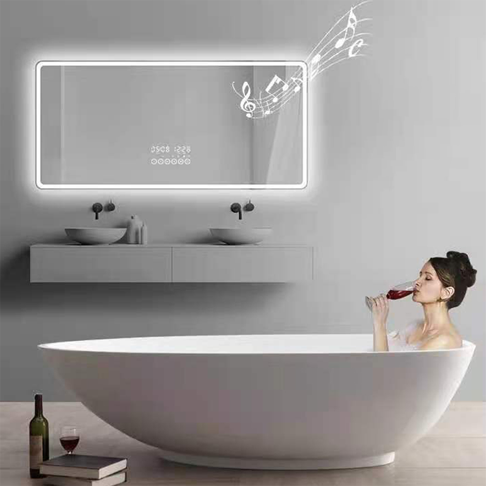 Various Styles Hot Sale Led Smart Bathroom Mirror Long Wall Bathroom Mirror