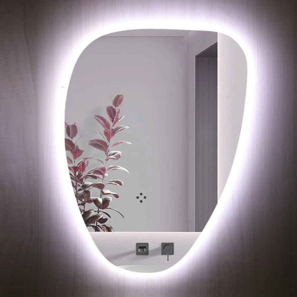 Creative Irregular Design Style Smart Mirror Bathroom Wall Mirror