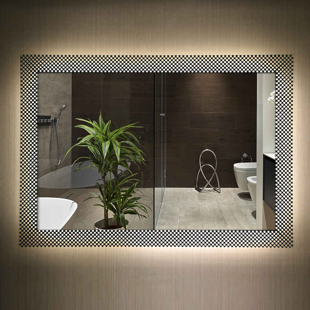 Factory Price Wholesale Rectangular Intelligent Bathroom Mirror
