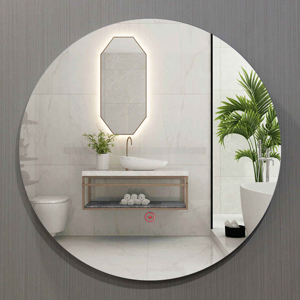 Custom Hotel Villa Bathroom Wall Mounted Mirror Touch Sensor Switch Round Hot Selling Products Custom Hotel Villa Bathroom Wall Mounted Mirror Touch Sensor Switch Round Hot Selling Products