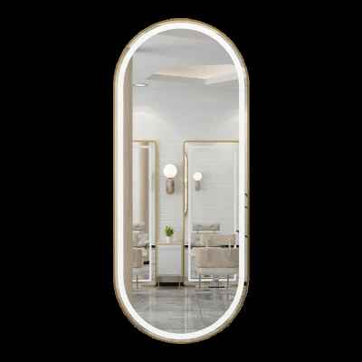 Bathroom Round /Rectangle Backlit LED Light Smart Mirror with Touch Switch/Touch Screen Furniture for Home Decoration Beauty Salon Hotel