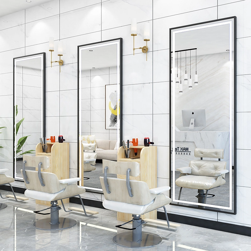 Hot Sale Beauty Hair Salon Mirror Station Make up Mirror