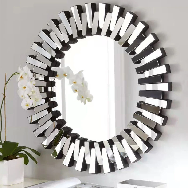 Top Selling Design Metal and Glass Wall Mirror Wholesale Exporter Designer Handmade Wall Decorative Mirror