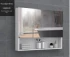 ODM LED Smart Mirror Customized Size Color Basin Bathroom Vanity Cabinet