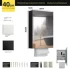 Washroom Medecine Cabinet Bathroom Mirror Bathroom Vanity Cabinet