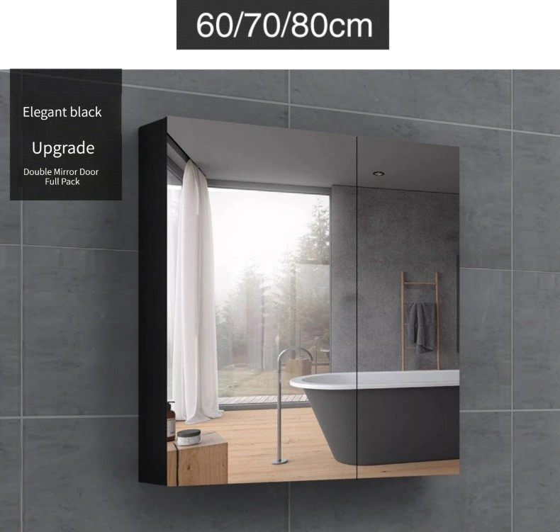 Wholesale Mesa of Rock Plate Ceramic Wash Basin Bathroom Vanity Bathroom Mirror Cabinet/Storage Cabinet