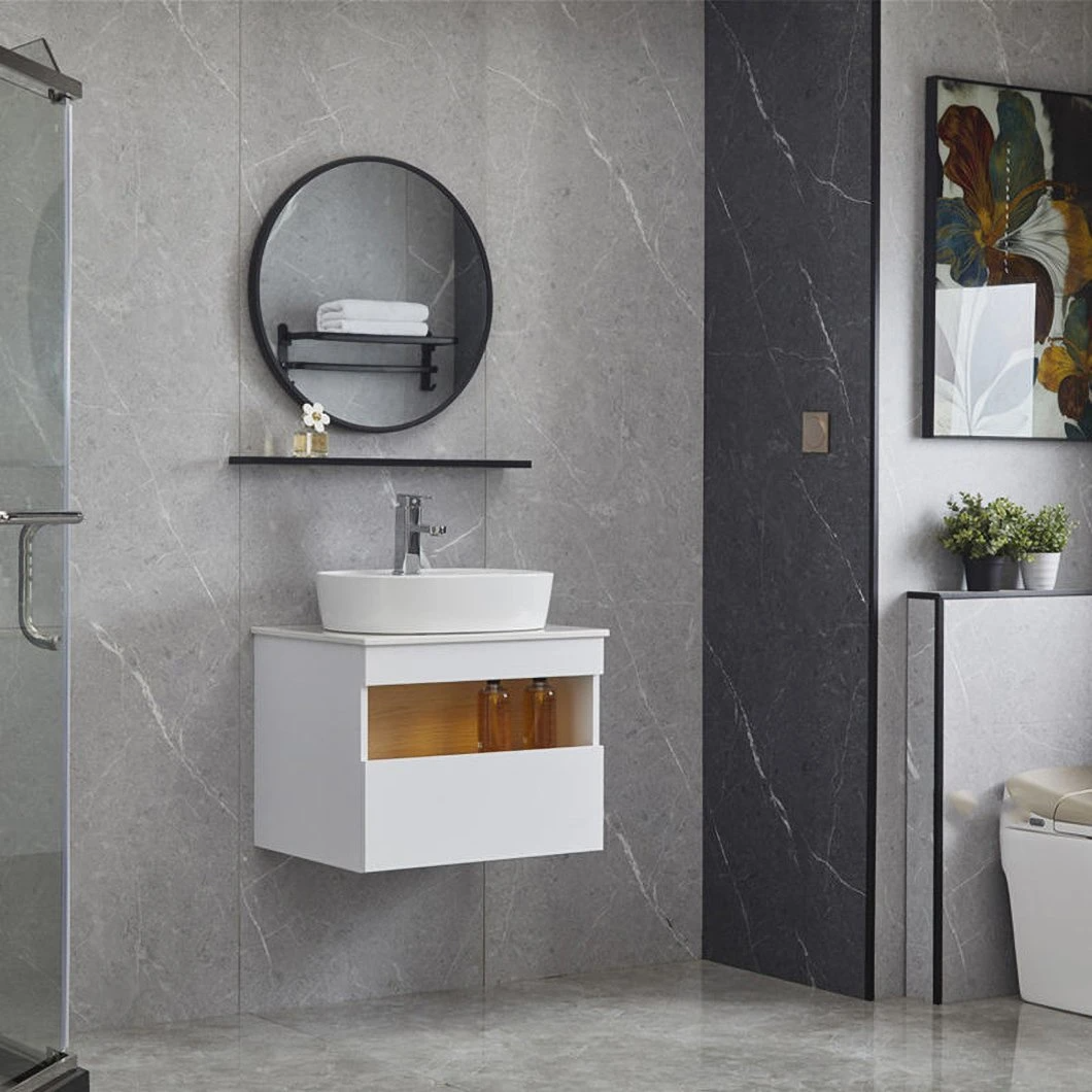 Wall Mounted Vanity Double Sink Vanity Bathroom Corner Single Sink Mini Small Bathroom Cabinet