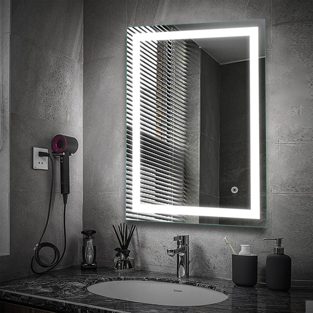 LED Mirror Bathroom Wall Mounted Vanity Mirror Smart Home Mirror Home Decoration Bluetooth Make up Mirror Glass Mirror