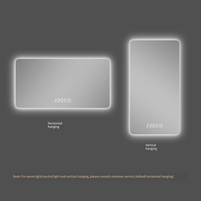 Smart Mirror in Bathroom Good Quality Bathroom Mirror with Touch Switch Auto Smart Mirror