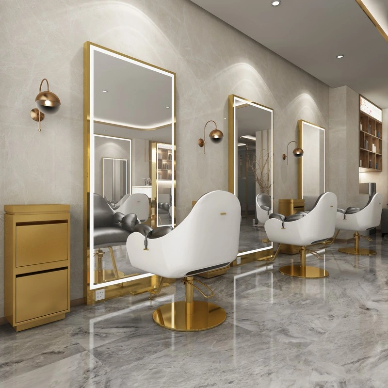 Wall Mounted LED Salon Mirror Light Smart Mirror Rectangle Defogger Dressing Wholesale Full Length Mirror LED